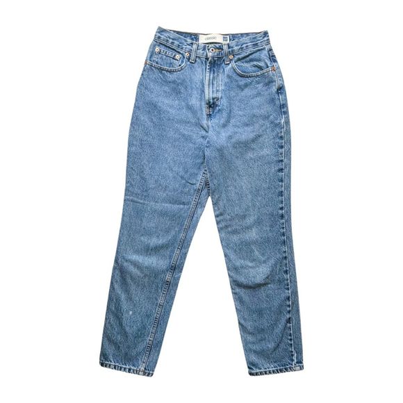 GAP Denim - Vintage 90s Gap Rigid Denim High Waisted Tapered Leg Mom Jeans
